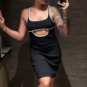 Black and White Dress, size S